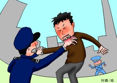 艾滋病毒贩吐痰进警察口中 自称将与其同归于尽