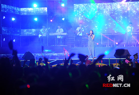 2014梅溪湖世界杯音乐狂欢周暨第3届长沙哈啤音乐节第三晚持续嗨爆。