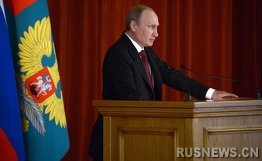 普京称西方挑起乌克兰事件企图遏制俄罗斯（图）