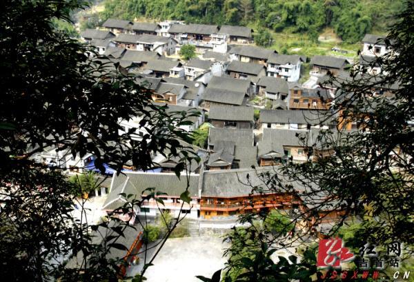 吉首市矮寨镇中黄村入围国保省保集中成片传统村落图片