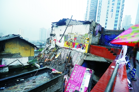 事发现场 记者 蒋雨龙 摄