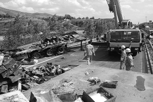 事故现场李东朝供图