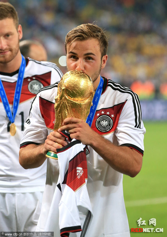 德国绝杀夺冠世界杯 格策:美梦终于成真