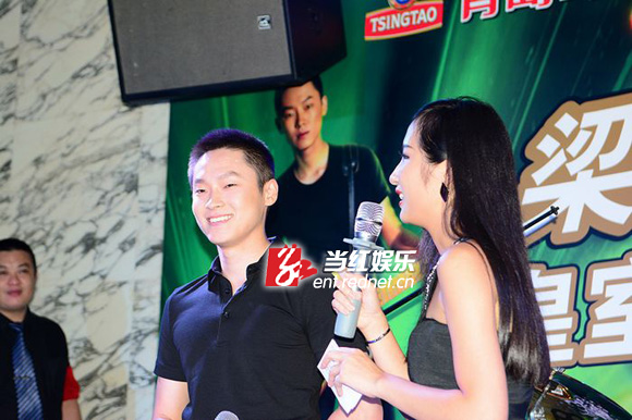 梁博深圳签售现场