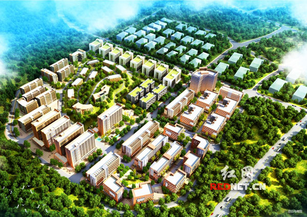 新芦淞玉城服饰(白关)产业园项目一期鸟瞰图