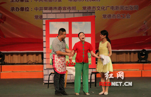 澧县3个艺术团同时参加常德市百团大赛决赛