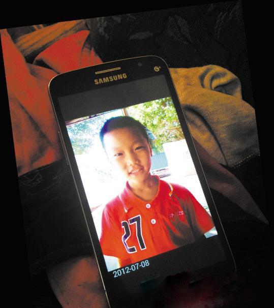 爸爸手机中小涛的照片