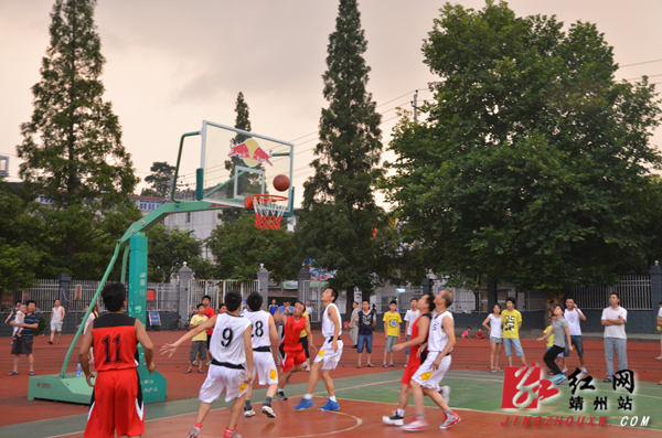 靖州县平安杯政法系统篮球赛开幕