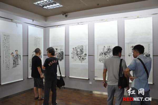 展出作品受到众多书画爱好者及收藏家关注。