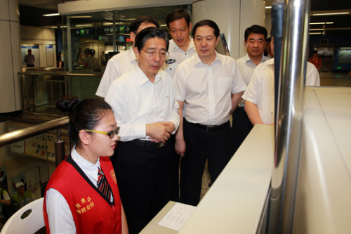 郭声琨检查青奥会安保工作要求加强应急处突力量