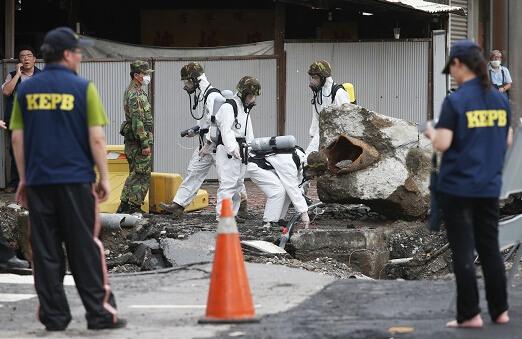 高雄气爆现场再传爆炸声但无火光 附近居民已撤离