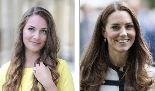 斯潘瑟（左）与凯特王妃