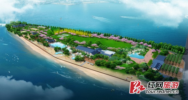橘洲沙滩乐园 示意图