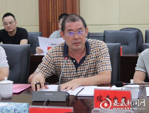 电取暖桌企业负责人发言