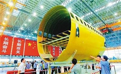 中国大飞机各部段将密集交付 试飞总方案已经确定