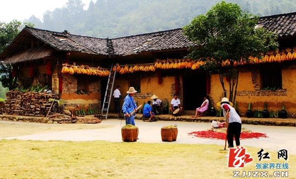 游客盛赞黄龙洞景区农耕文化