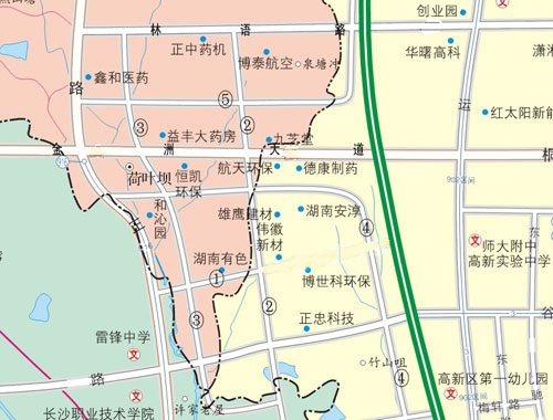 长沙高新区5条新建道路请您命名 采用后每条奖励1000元