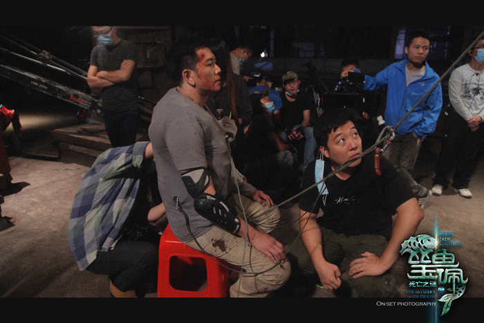 温兆伦亲身上阵