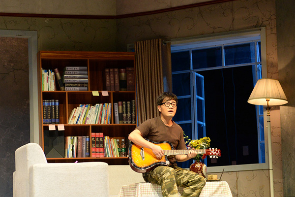 王铮亮29日话剧《时间都去哪儿了》北京首演