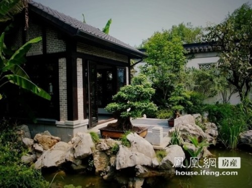 马云杭州别墅社区内景
