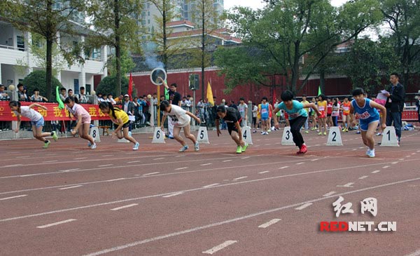 浏阳第二届全民健身运动会暨2014年中学生田径运动会开幕