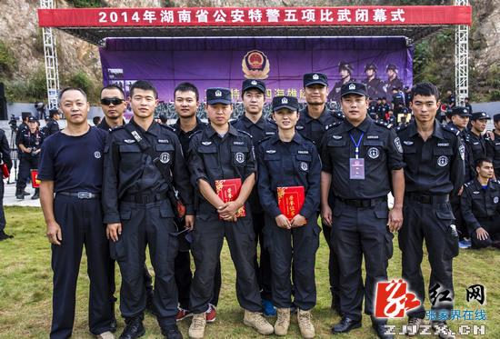 【警视窗】张家界市公安局特警代表队全省大比武获佳绩