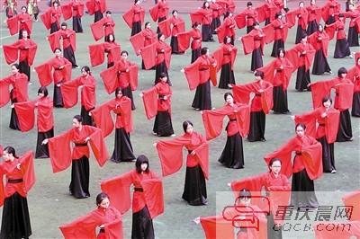 汉服表演好精彩。