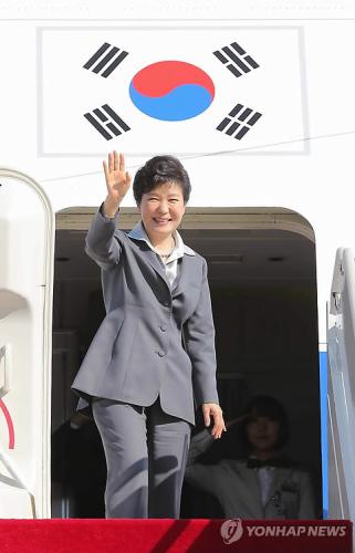 资料图片：韩国总统朴槿惠韩联社