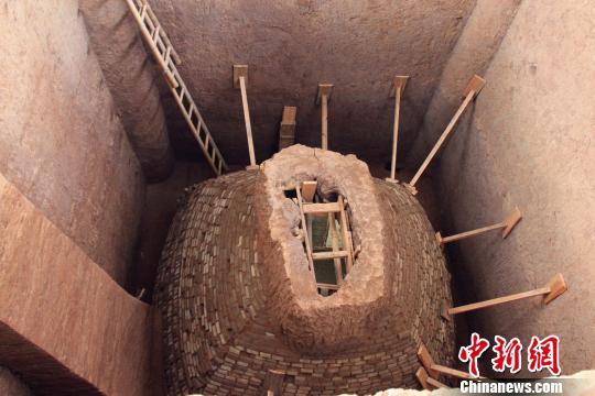 图为韩休墓记者张远摄