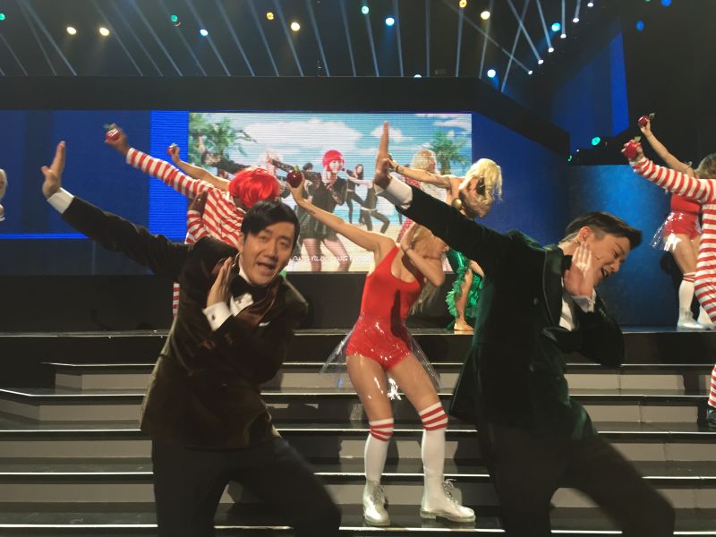 现场表演