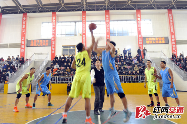 湖南高速公路系统举行第五届职工篮球赛(图)