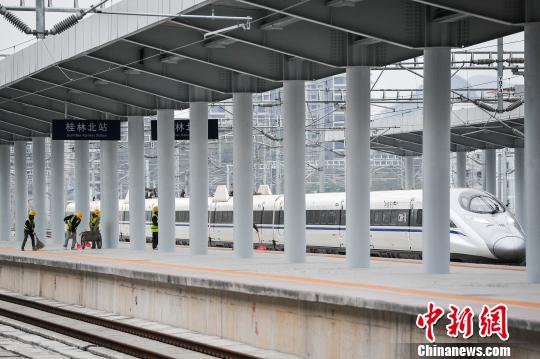 桂林北火车站即将开站运营 预计日均发送旅客