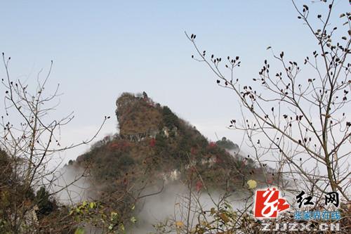 张家界天门山雪后天晴现绝美云海奇观（图）