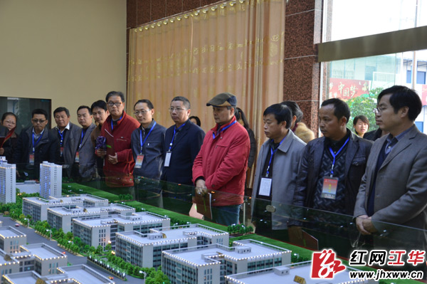 国家、省内外领导参观考察江华城市建设及项目