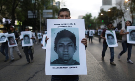 墨西哥学生失踪案有进展：确认首位被害者身份（图）