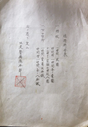 -《嫖妓价格表》。