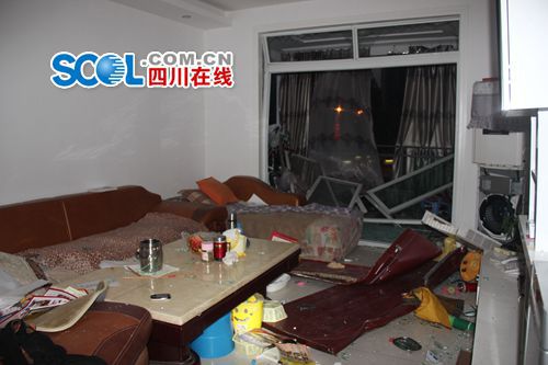 广元一居民家中天然气发生爆炸