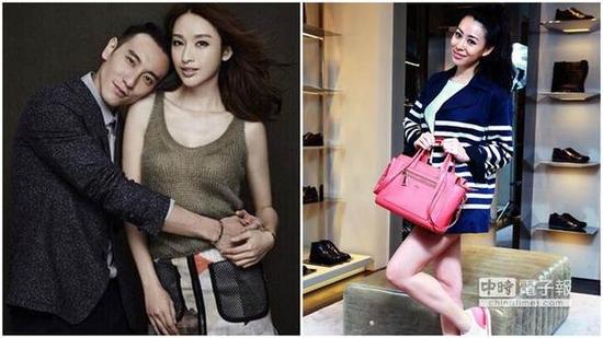 王阳明张俪(左)歌手蔡诗芸(右)