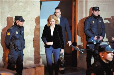 西班牙公主涉嫌骗税将出庭受审 成王室首位嫌犯