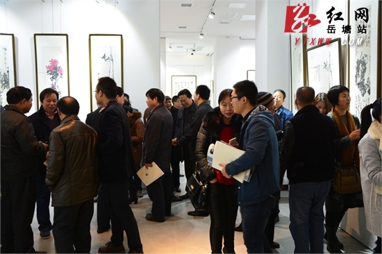 王志坚等六名湖湘书画艺术家展览在元怡美术馆开展