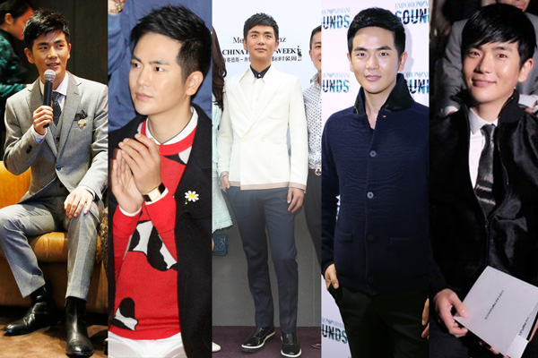 张晓龙出席各大秀场图