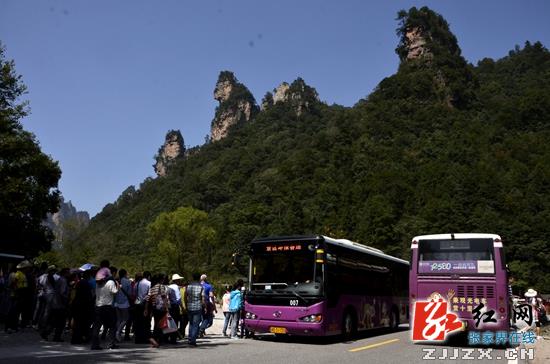 张家界市武陵源区旅游逆势上扬 去年接待1539.8万人次