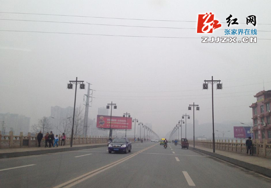 未来一周张家界市进入“低温雨雪模式” 市民注意防寒保暖