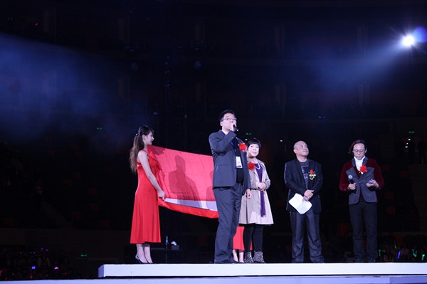 东莞城市暖流行动启动，“祥宇公益”负责陈平致辞.jpg
