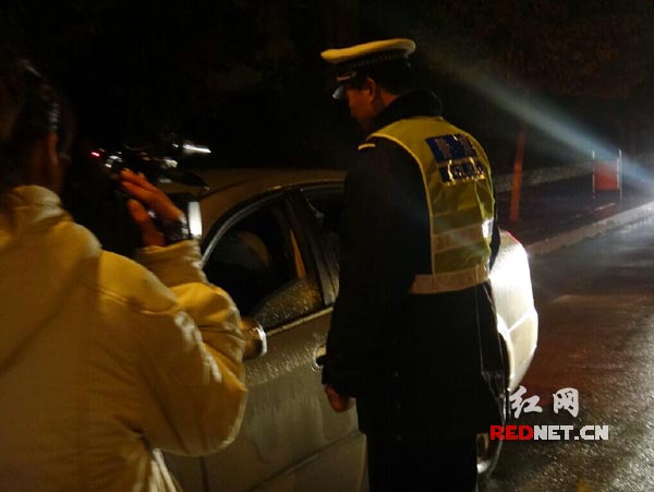 嘉禾交警集中整治执法现场