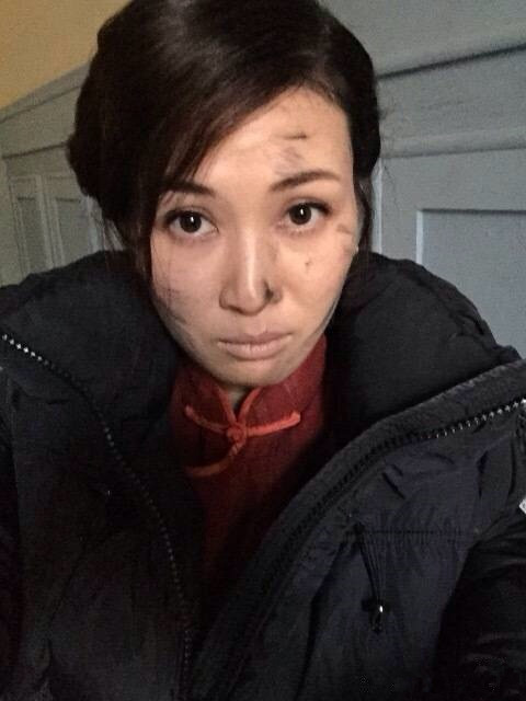 童蕾晒脏妆自拍照 为角色不顾形象(图)_娱乐频道 ...