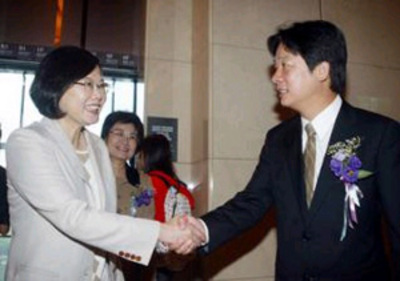 蔡英文与赖清德。（网络图）