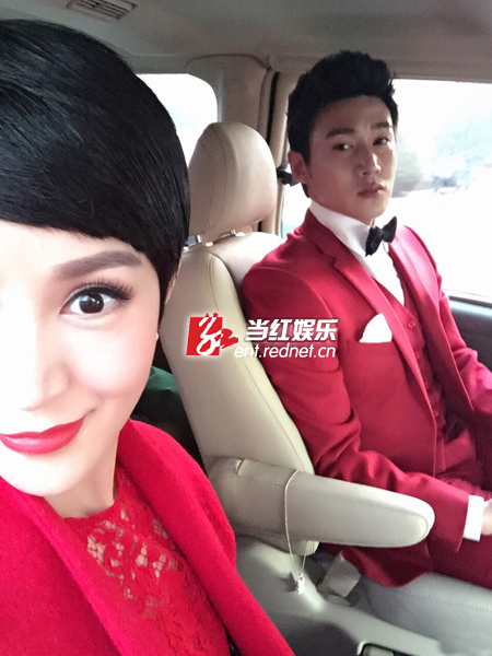 陆毅一家春晚彩排花絮图