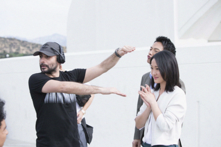 导演说戏，周迅夫妻双双卖萌