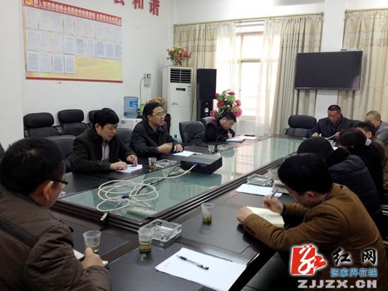 罗智斌到武陵源区吴家峪社区指导“三联四建”工作